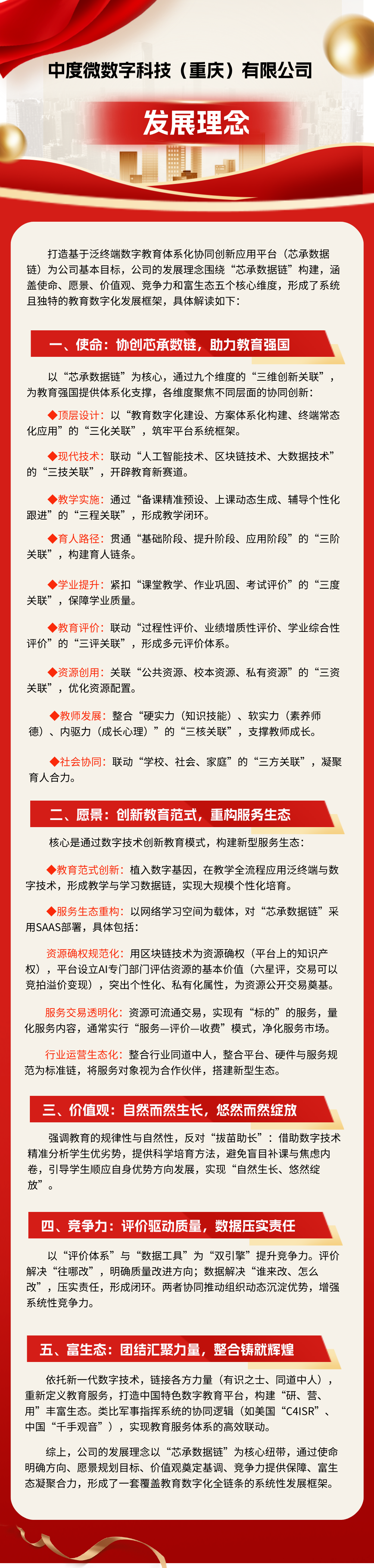 中度微发展理念